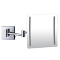 3X LED Magnifying Mirror Wall Mount - Silver V959-DMMR0042