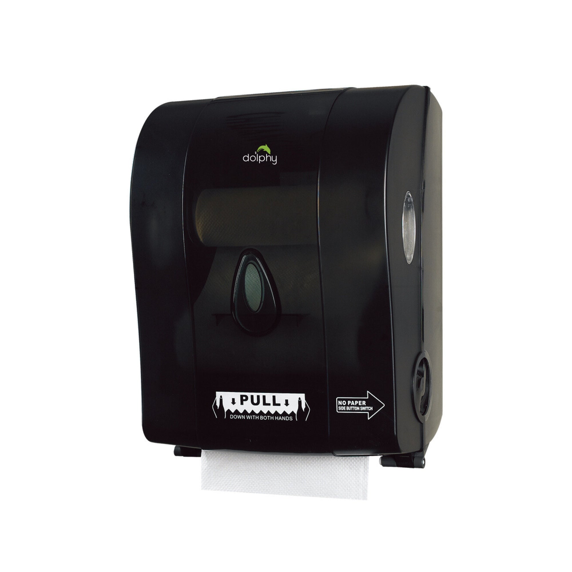 Semi-Autocut Paper Towel Dispenser-Black V959-DPDR0020-B