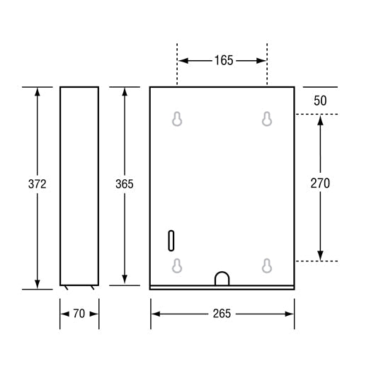 Paper Towel Dispenser - Silver V959-DPDR0063