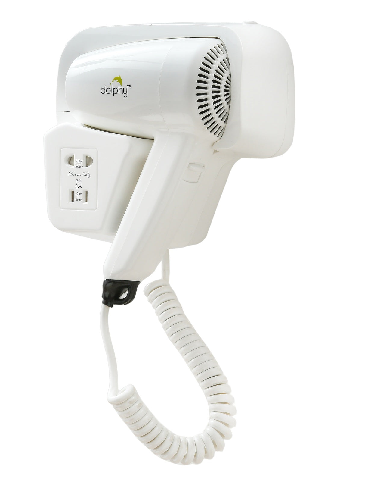 Wall Mount Hair Dryer 1200W - White V959-DPHD0001