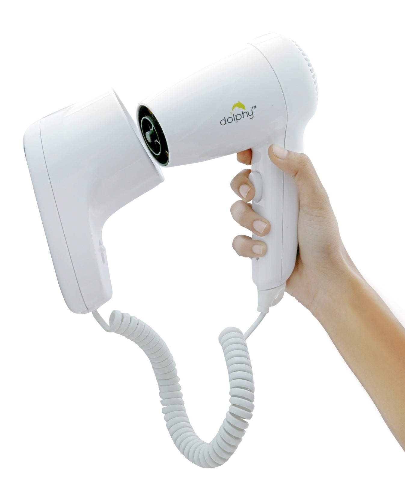 Wall Mount Hair Dryer 1200W - White V959-DPHD0002