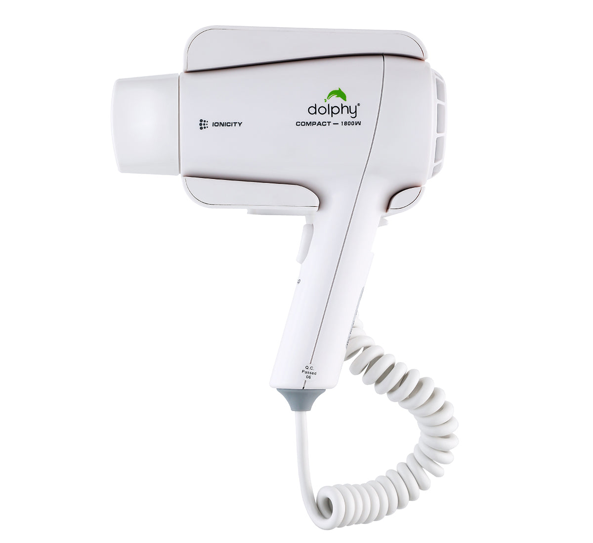 Plaza Wall Mount Hair Dryer 1800W - White V959-DPHD0017