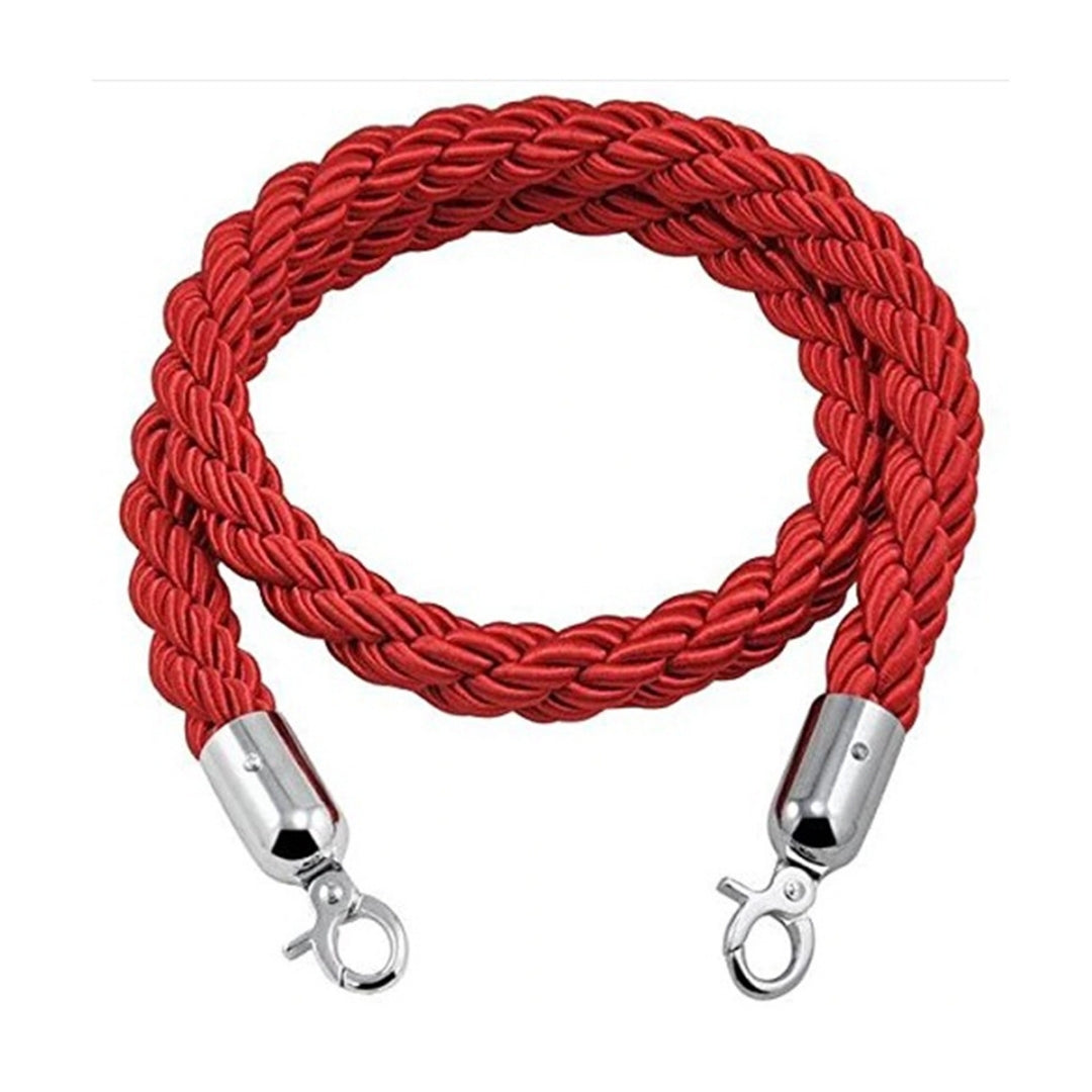 Nylon Twisted Rope for Queue Barrier - Red V959-DQMG0012