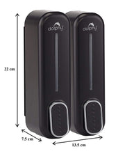 CLASSIC Dual Soap/Shampoo Dispenser 300ml -Black V959-DSDR0020