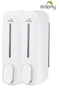 CLASSIC Dual Soap/Shampoo Dispenser 300ml -White V959-DSDR0043