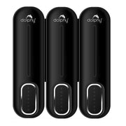 Manual Soap Dispenser 300ml (Pack of 3) - Black V959-DSDR0061