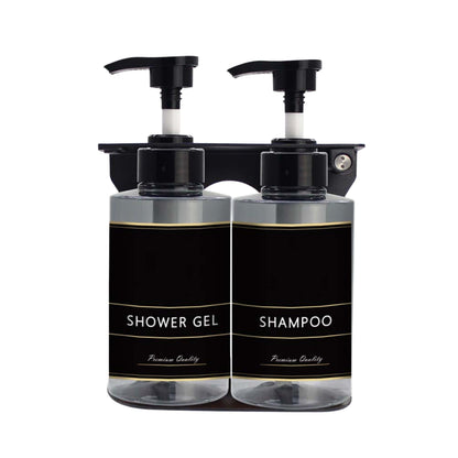 Liquid Soap Dispenser 300ml - Transparent Black V959-DSDR0149