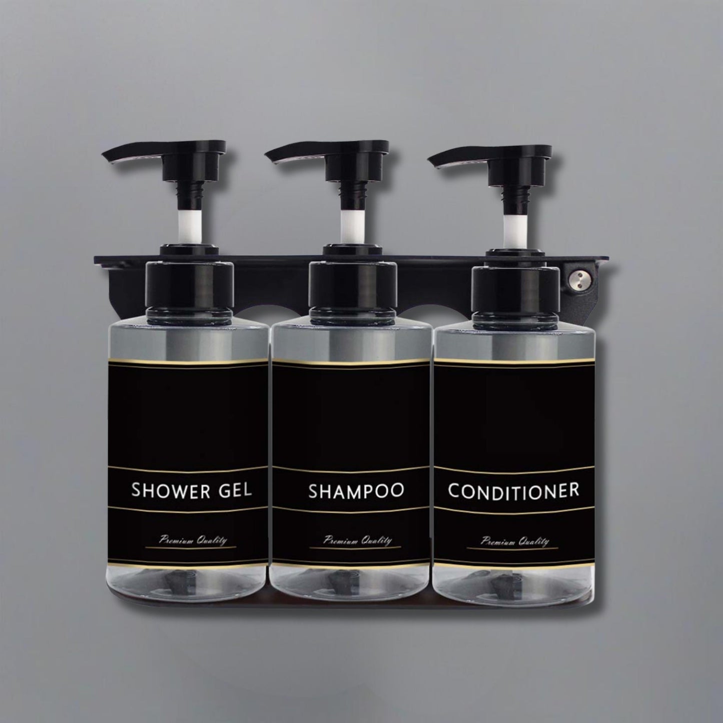 Liquid Soap Dispenser 300ml X 3 - Transparent V959-DSDR0150