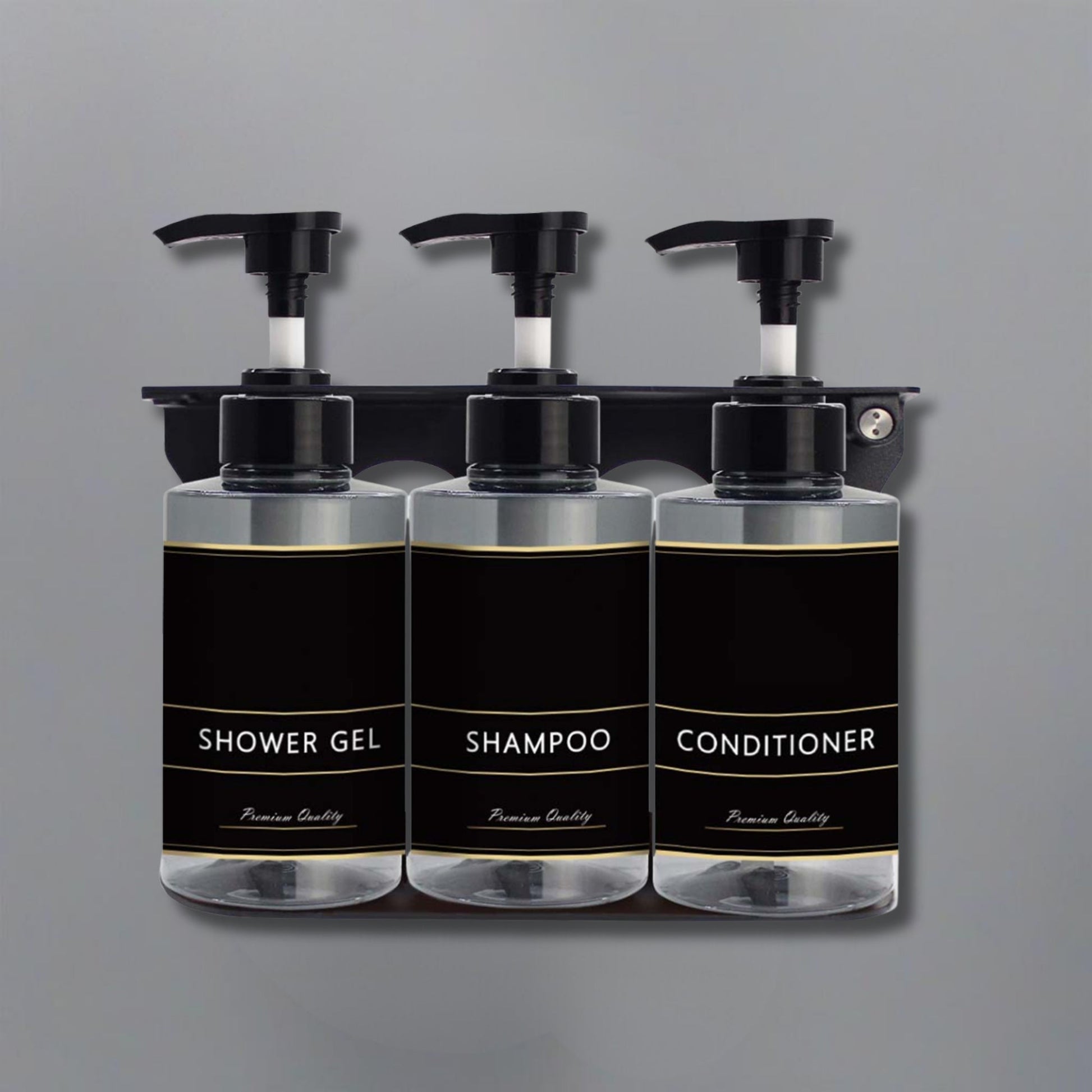 Liquid Soap Dispenser 300ml X 3 - Transparent V959-DSDR0150