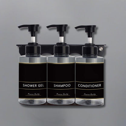 Liquid Soap Dispenser 300ml X 3 - Transparent V959-DSDR0150