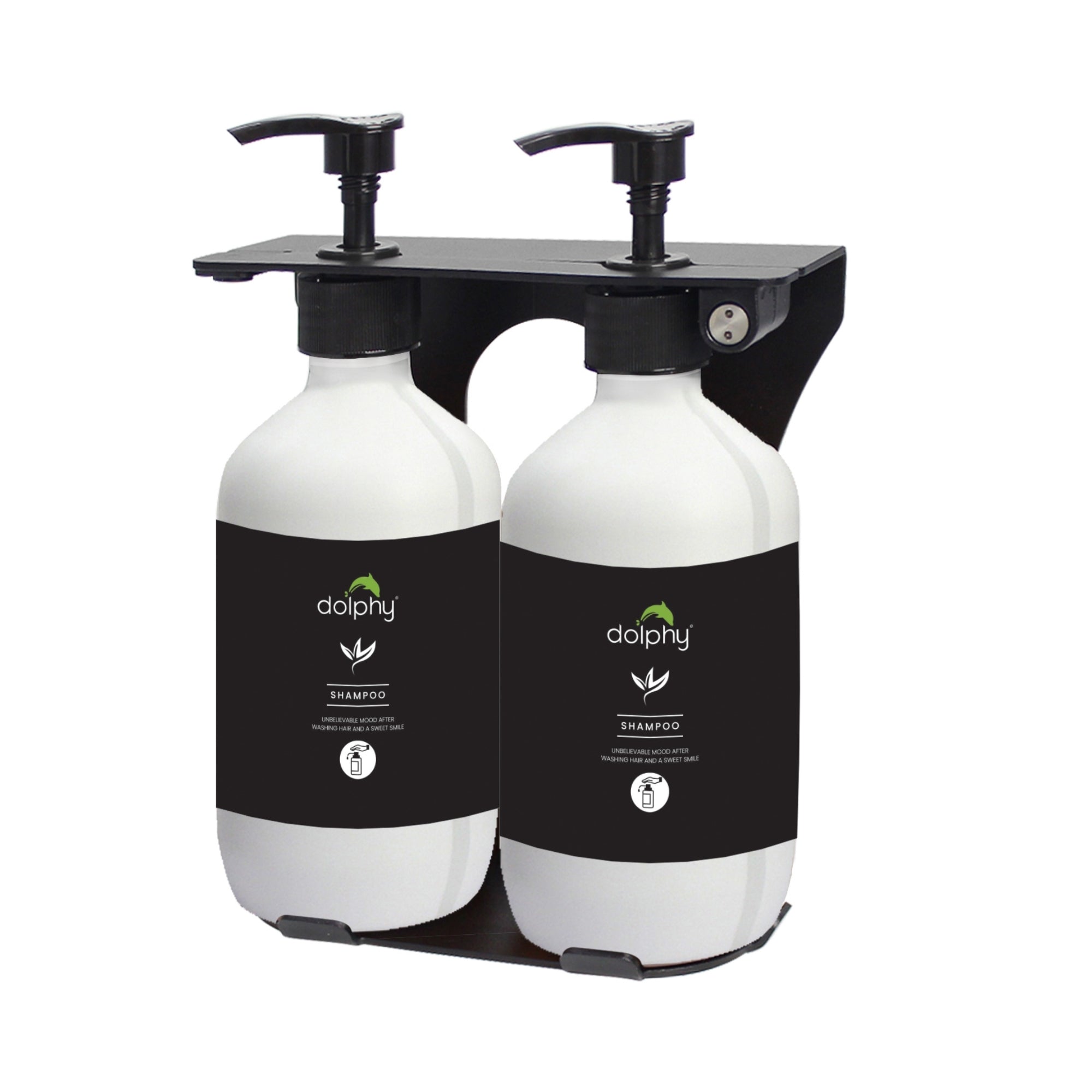 Manual Liquid Soap Dispenser 500ml X 2 - White V959-DSDR0155