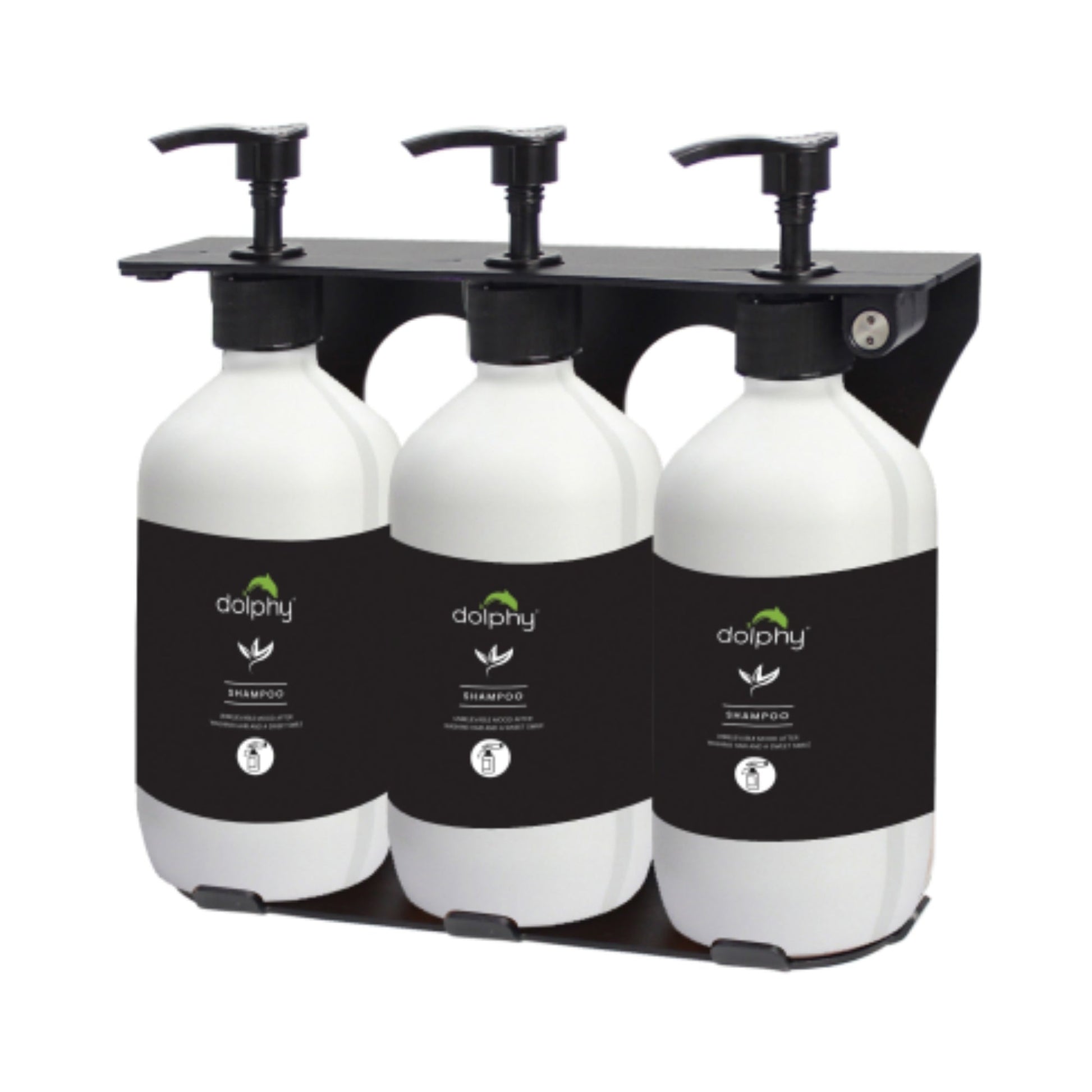 Manual Liquid Soap Dispenser 500ml X 3 - White V959-DSDR0156