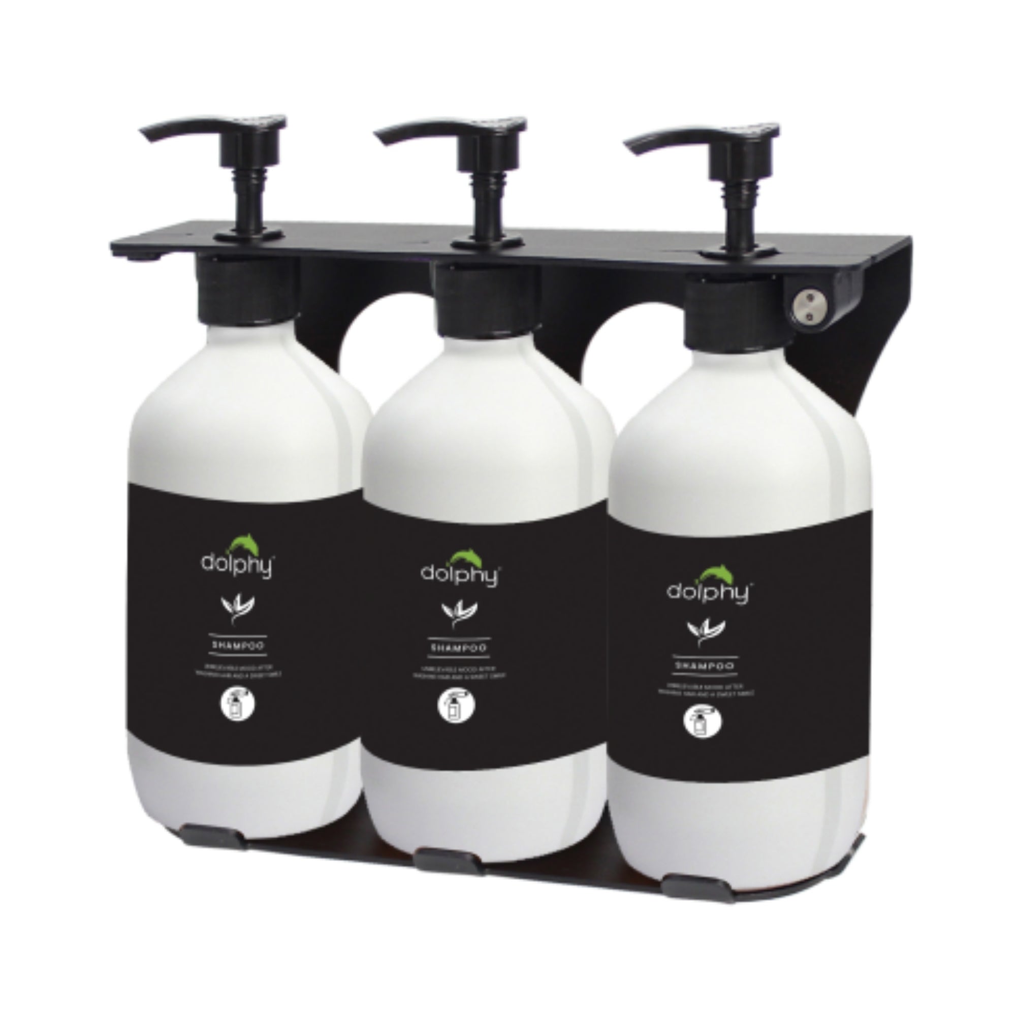 Manual Liquid Soap Dispenser 500ml X 3 - White V959-DSDR0156