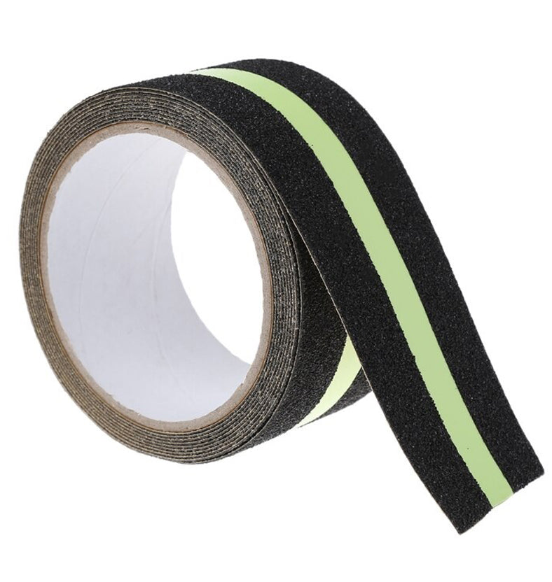 Anti Skid Tape - Black With Glow in Dark Stripe V959-DSTP0003