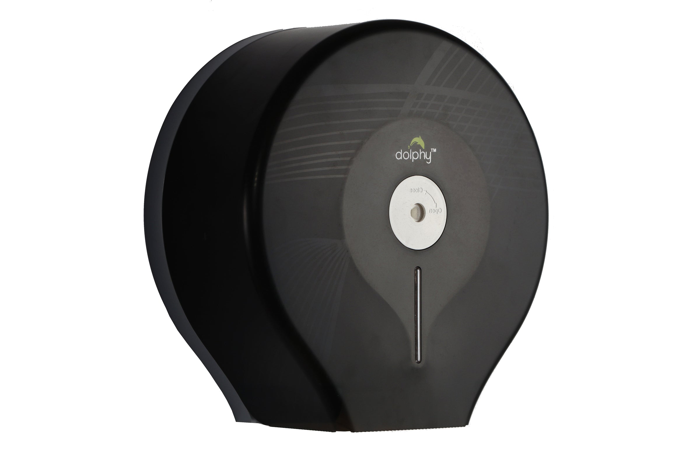 Jumbo Toilet Roll Dispenser - Black V959-DTPR0007