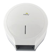 CLASSIC Jumbo Toilet Paper Roll Dispenser - White V959-DTPR0009