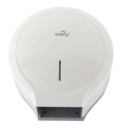 CLASSIC Jumbo Toilet Paper Roll Dispenser - White V959-DTPR0009