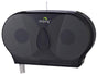 Twin Jumbo Toilet Roll Dispenser - Black V959-DTPR0022