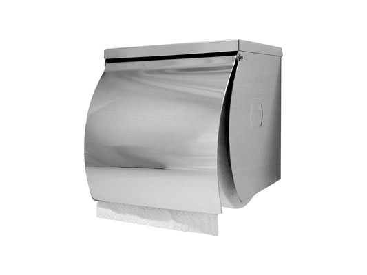SS Single Toilet Roll Holder with Shelf V959-DTPR0025