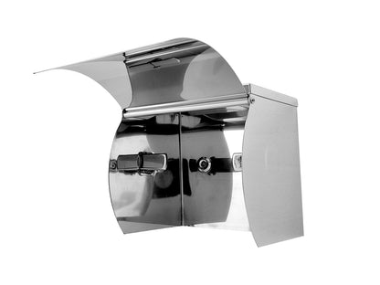 SS Single Toilet Roll Holder with Shelf V959-DTPR0025