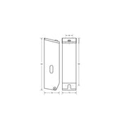 Triple Toilet Roll Dispenser - Silver V959-DTPR0036