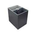 Recycle Compartment Bin 7L + 7L - Black V959-DWBN0013