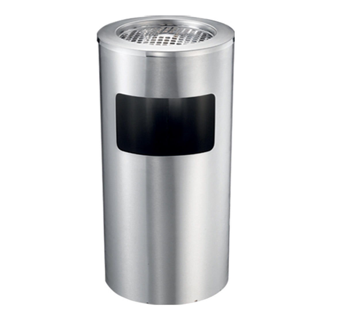 Stainless Steel Lobby Bin With Ashtray 10L V959-DWBN0016