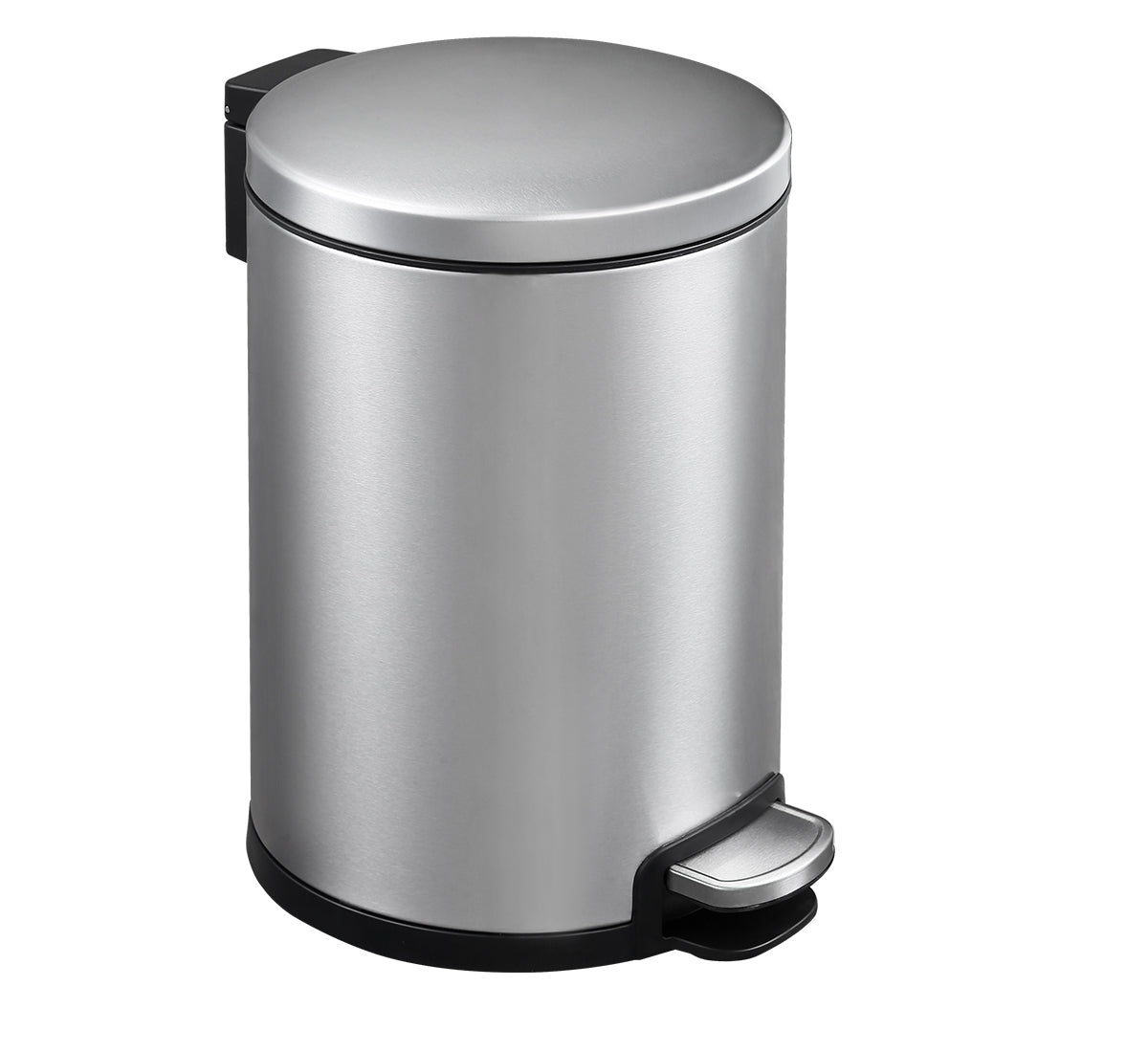Round Soft Closing Stainless Steel PEDAL Bin - 6L V959-DWBN0024