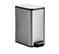 8L SS Indoor Trash Can With Foot Pedal V959-DWBN0026