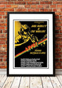 Bob Marley 'Australian Tour' Poster 1979 - Framed A1 V967-A30429-A1