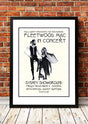 Fleetwood Mac / Santana 'Sydney Showground' Poster 1977 - Framed A2 V967-A30434-A2