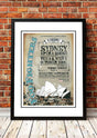 Foo Fighters 'Acoustic Concert' Sydney, Australian Tour Poster 2006 - Framed A3 V967-A30435-A3