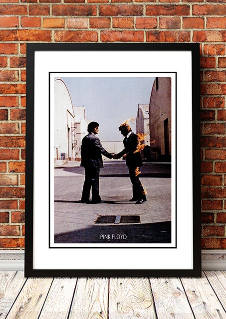 Pink Floyd 'Wish You Were Here' In Store Poster 1975 - Framed A3 V967-A30448-A3