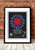 Red Hot Chili Peppers 'Australian / NZ Tour' Poster 2019- Framed A4 V967-A30452-A4