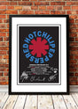 Red Hot Chili Peppers 'Australian / NZ Tour' Poster 2019- Framed A4 V967-A30452-A4