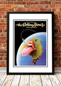 The Rolling Stones 'Australian Tour' Poster 1973 - Framed A2 V967-A30453-A2