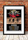 U2 'Joshua Tree' Australian Tour Poster 2019 - Framed A1 V967-A30457-A1