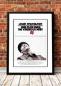 One Flew Over The Cuckoos Nest' Cult Movie Poster! - Framed A2 V967-CMP30-A2