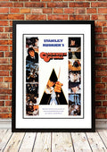 Clockwork Orange' Cult Movie Poster! - Framed A2 V967-CMP34-A2