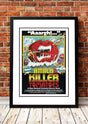 Attack of the Killer Tomatoes' Cult Movie Poster! - Framed A3 V967-CMP37-A3