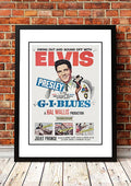 Elvis 'G.I. Blues' Framed Movie Poster! - Framed A4 V967-EP0436-A4