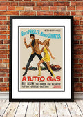 Elvis 'A Tutto Gas' Framed Movie Poster! - Framed A2 V967-EP0439-A2