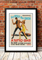 Elvis 'A Tutto Gas' Framed Movie Poster! - Framed A3 V967-EP0439-A3