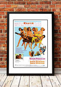 Elvis 'Live A Little' Cousins' Framed Movie Poster! - Framed A2 V967-EP0452-A2