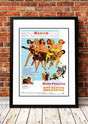 Elvis 'Live A Little' Cousins' Framed Movie Poster! - Framed A2 V967-EP0452-A2