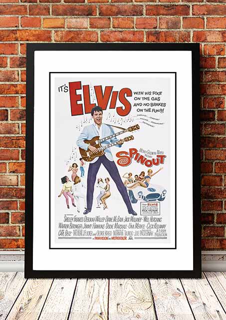 Elvis 'Spinout' Framed Movie Poster! - Framed A2 V967-EP0456-A2