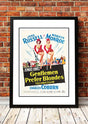 Marilyn Monroe 'Gentlemen Prefer Blondes' Framed Movie Poster! - Framed A3 V967-MM0433-A3