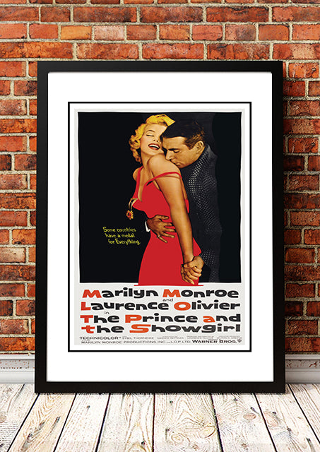 Marilyn Monroe 'The Prince and the Showgirl' Framed Movie Poster! - Framed A2 V967-MM0439-A2