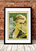 David Bowie' Rolling Stone Magazine Cover! - Framed A2 V967-RSM29-A2