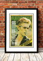 David Bowie' Rolling Stone Magazine Cover! - Framed A4 V967-RSM29-A4